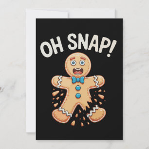 Pepparkakor Oh Snap Jul Cookie Bakning Xmas Julkort