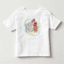 Pepparkaks jul-t-shirt för flickor