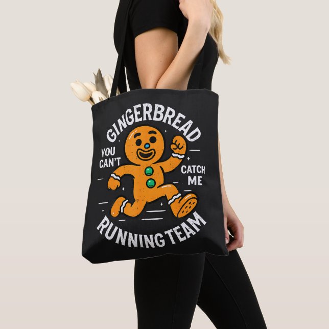 Pepparkaks Löpteam Tygkasse (Närbild)