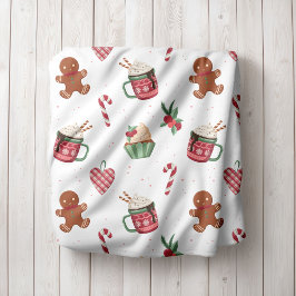 Pepparkaks- och hetchokladjul filt filt