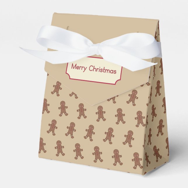 Pepparkaks Pojkar Förmånslåda Presentaskar (Framsidan Sidan)