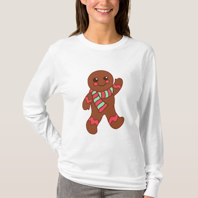 Pepparkaks Pojke T-Shirt (Framsida)