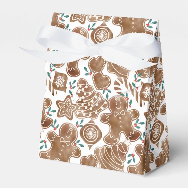 Pepparkaksbär Presentaskar (Framsidan Sidan)