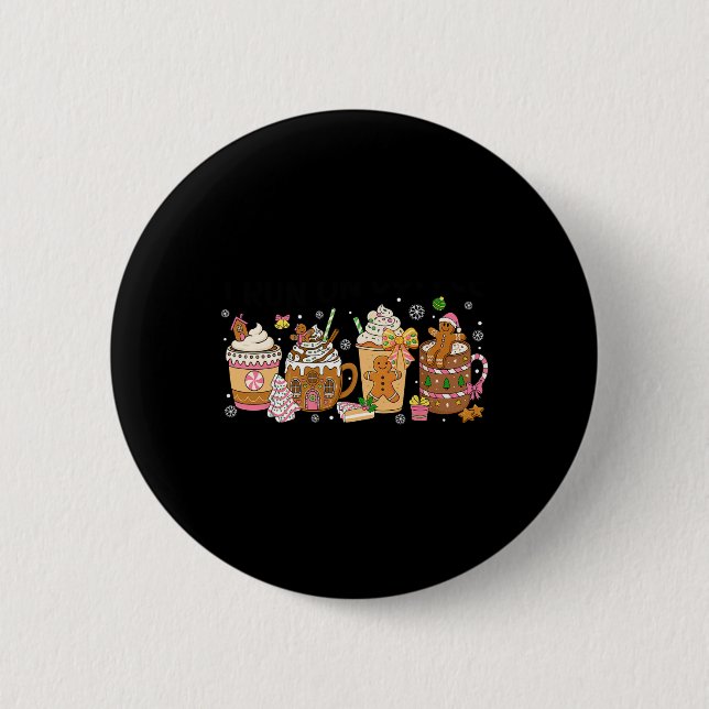 Pepparkakscookie julkaffekoppar Latte Dri Knapp (Framsida)