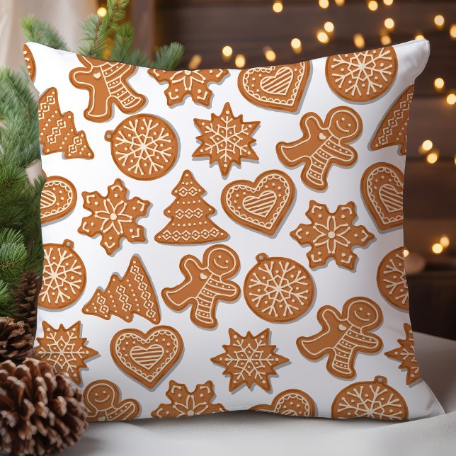 Pepparkakscookies julkudde kudde (Skapare uppladdad)