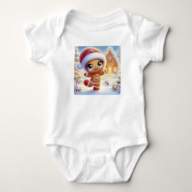 Pepparkaksg julglädje t shirt (Framsida)