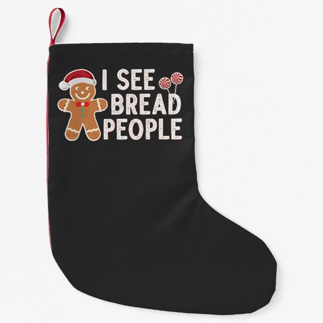 Pepparkaksgalning Julbak semester present Liten Julstrumpa (Framsidan)