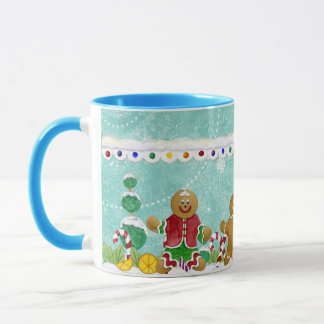 Pepparkaksgubbar, guldbröd (People Coffee Kopp) Mugg