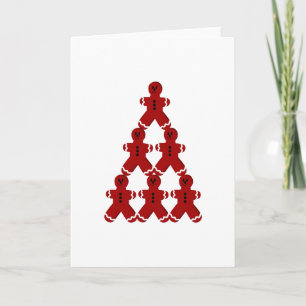Pepparkaksgubbar Helgkort