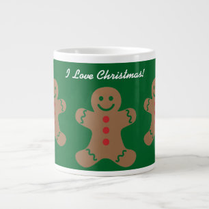 pepparkaksgubbar Jul Jumbo Mugg