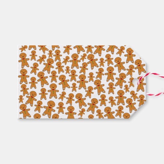 Pepparkaksgubbar Presentetikett (Framsidan (Horizontal))