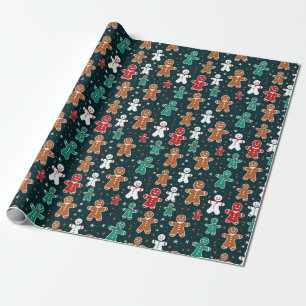 Pepparkaksgubbar Presentpapper
