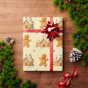 Pepparkaksgubbar Presentpapper