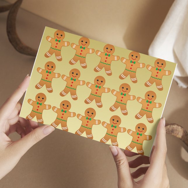 PEPPARKAKSGUBBAR - vykort för GLAD HELG (Skapare uppladdad)