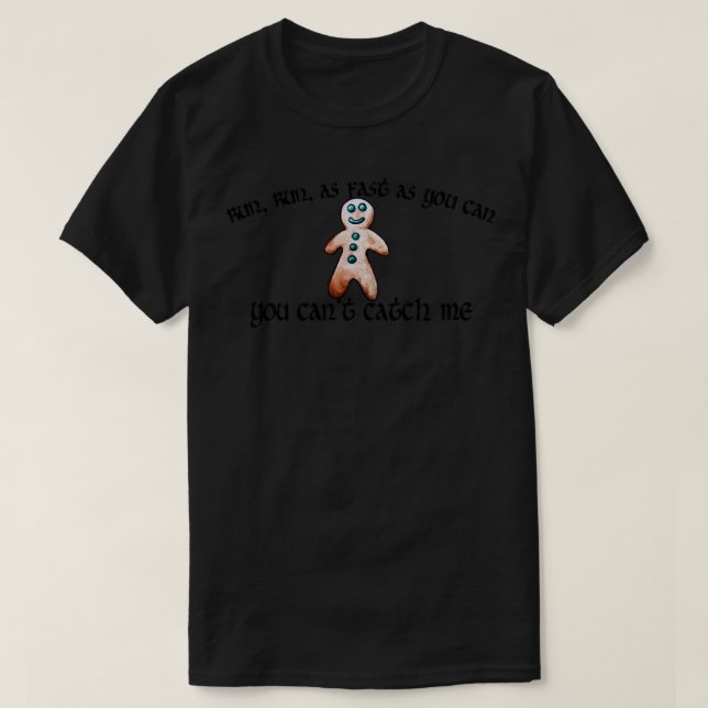 Pepparkaksgubbe1 T Shirt (Design framsida)