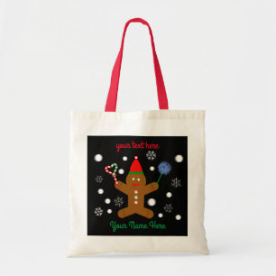 Pepparkaksgubbe #2, tobag tygkasse
