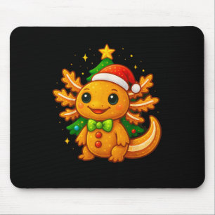 Pepparkaksgubbe Axolotl Santa Hat Julgran Musmatta