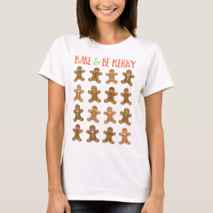 Pepparkaksgubbe Bake and Be Merry T Shirt