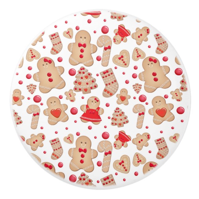 Pepparkaksgubbe Baked Cookies Rustic Whimsical Knopp (Framsidan)