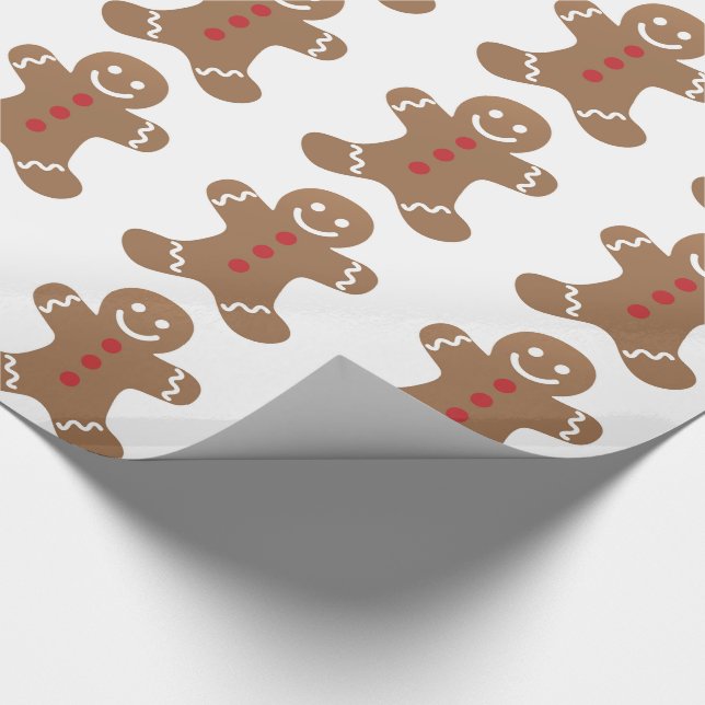 Pepparkaksgubbe Barn, Godis, Kakor, Kul! Sött Presentpapper (Hörn)
