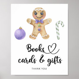 Pepparkaksgubbe - böcker kort och presenter poster