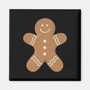 Pepparkaksgubbe Cookie Biscuit Roligt Food jul Magnet