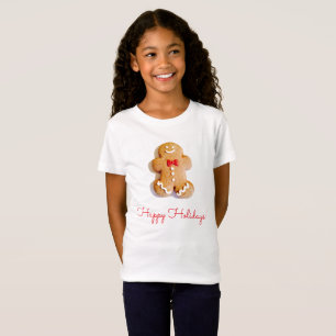 Pepparkaksgubbe Cookie Helgdag Julafton T-Shirt