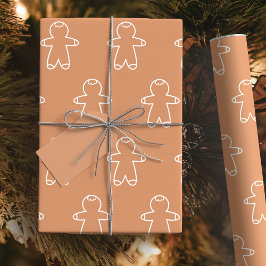 Pepparkaksgubbe Cookie Tan D78F62 Presentpapper