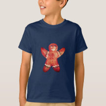 Pepparkaksgubbe Cookie Teckning T-shirt