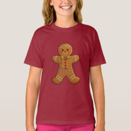 Pepparkaksgubbe Cookies Cute jul T Shirt
