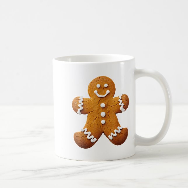 Pepparkaksgubbe Costume Funny Halloween-jul Kaffemugg (Höger)
