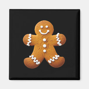 Pepparkaksgubbe Costume Funny Halloween-jul Magnet