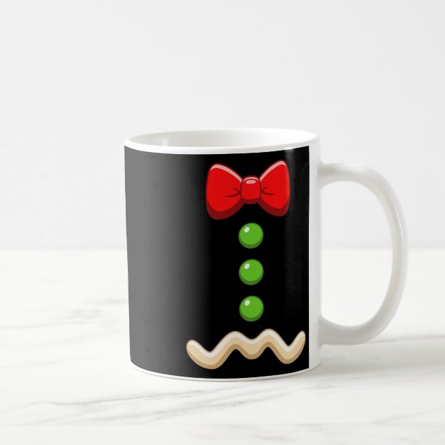 Pepparkaksgubbe Costume jul Halloween Cookie Kaffemugg (Höger)