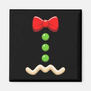 Pepparkaksgubbe Costume jul Halloween Cookie Magnet