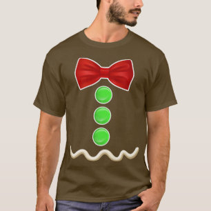 Pepparkaksgubbe Costume Kids Funny Cookie Christma T Shirt