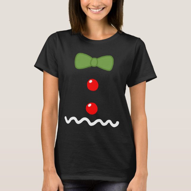 Pepparkaksgubbe Costume Tee Shirt (Framsida)