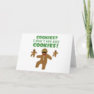 Pepparkaksgubbe Disguise Helgkort