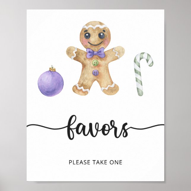 Pepparkaksgubbe \ Favoriter Poster (Framsidan)