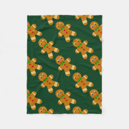 Pepparkaksgubbe Fleecefilt