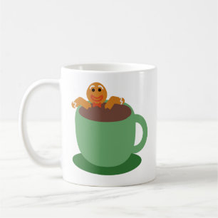 Pepparkaksgubbe för att lätta på Roligten för kaka Kaffemugg