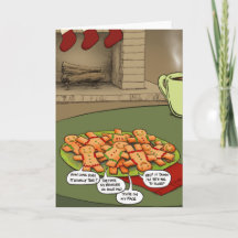 Pepparkaksgubbe för julhälsning i helgdag