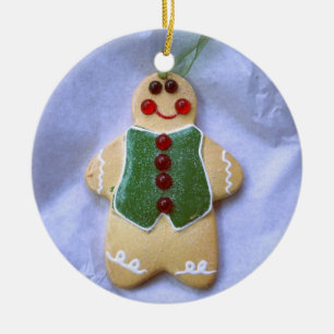 Pepparkaksgubbe för ornament