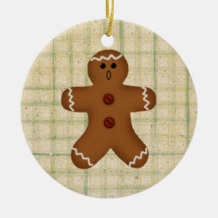 Pepparkaksgubbe för ornament