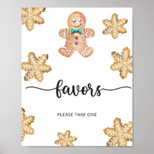 Pepparkaksgubbe \ Förmån Poster