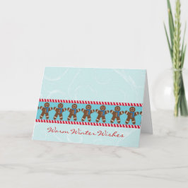 Pepparkaksgubbe Glad helg Winter