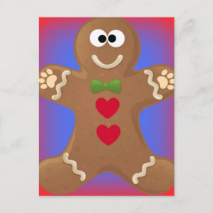 Pepparkaksgubbe Goo Goo Ögon Vykort