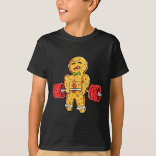 Pepparkaksgubbe Gym Bodybuilding Weightlyftchr T Shirt