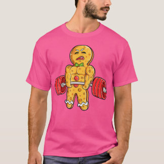 Pepparkaksgubbe Gym Bodybuilding Weightlyftchr T Shirt