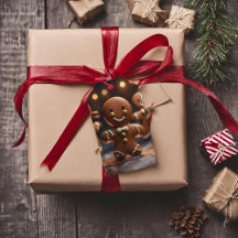 Pepparkaksgubbe Helgdag Gift-Märkre