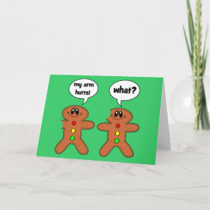 pepparkaksgubbe helgkort